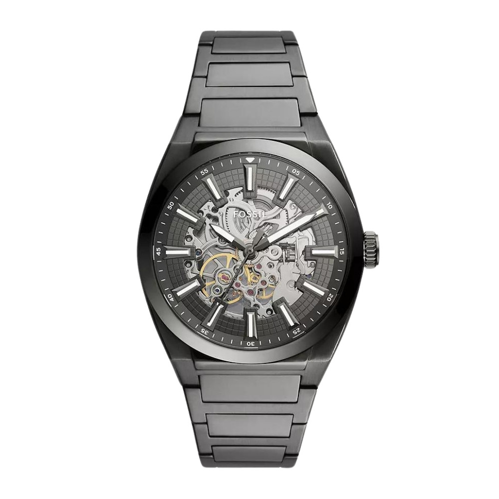 Everett Automatic Smoke Stainless Steel Watch ME3206