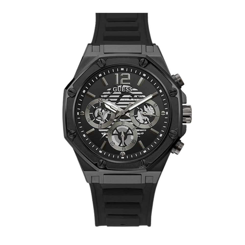 GUESS Analog Black Dial Men's Watch GW0263G4