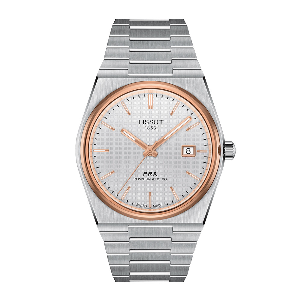 Tissot PRX Powermatic 80 T137.407.21.031.00 - Orologio Uomo Acciaio 40mm, Movimento Automatico Svizzero, Data, 100m