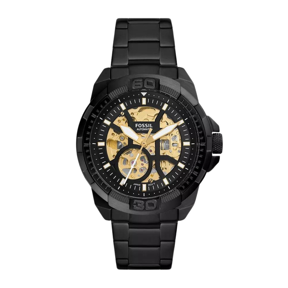 Bronson Automatic Black Stainless Steel Watch ME3217