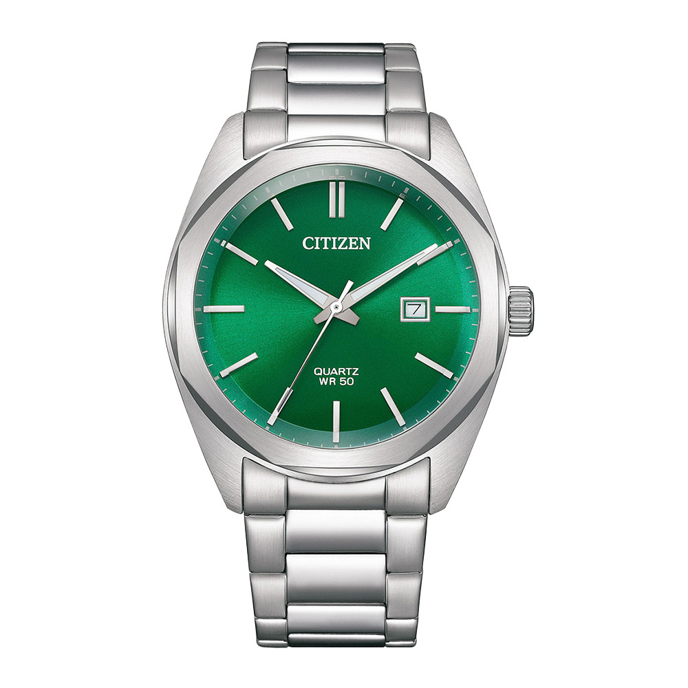 CITIZEN QUARTZ GENTS WATCH GREEN DIAL - BI5110-54X